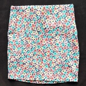 BCBGENERATION SIZE XS Floral Print mini Women's Skirt